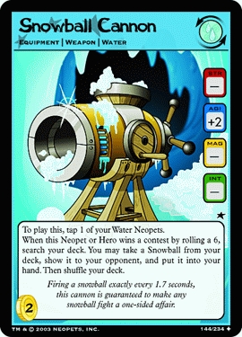 Snowball Cannon